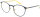 ProDesign Metall - Brillenfassung 3171-6521 in Schwarz matt - Gelb