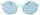 ProDesign Sonnenbrille aus Kunststoff 8668-9015 in Blue Light Transparent