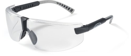 Robuste Schutzbrille von Infield aus Kunststoff mit verstellbarer Bügellänge