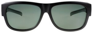 Schwarze Kunststoff-Überbrille / Sonnenbrille mit...