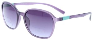 Stylische Esprit Damen - Sonnenbrille ET40058 577 in Grau/Lila mit graublauer Tönung