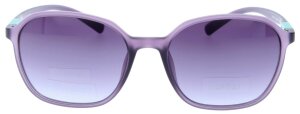 Stylische Esprit Damen - Sonnenbrille ET40058 577 in Grau/Lila mit graublauer Tönung