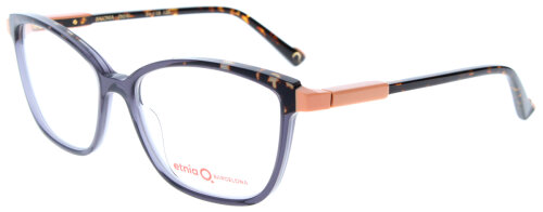 Etnia Barcelona SAJONIA BKHV Damen-Brillenfassung mit Federscharnier in Schwarz-Havanna