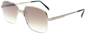 Retro-Sonnenbrille ZWO HELMUT K. 11 mit Doppelsteg in Gold mit Federscharnier