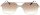 Retro-Sonnenbrille ZWO HELMUT K. 11 mit Doppelsteg in Gold mit Federscharnier