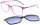 Charmante Brillenfassung mit Sonnenschutzvorhänger von Esprit ET 17125 Col 533 in Bordeaux/Rot