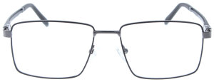 Graue Metall-Komplettbrille SAMMY mit flexiblen...