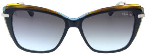Extravagante Damen - Sonnenbrille COMMA CO 77179 13 in Gold - Schwarz gemustert