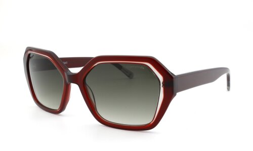 Elegante Damen - Sonnenbrille COMMA CO 77192 79 in Rot - Kristall Grau