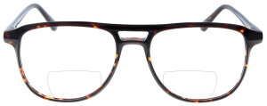 Havanna-Braune Piloten-Bifokalbrille JÖRG aus...