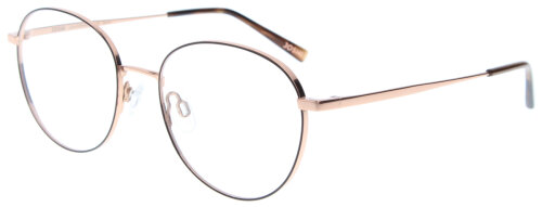 JOSHI 8086 C3 Brillenfassung aus Titan in Braun - Rosegold