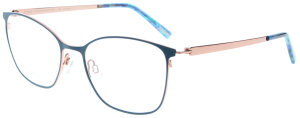 JOSHI 8077 C3 Stylische Brillenfassung aus Edelstahl in...