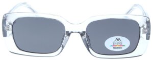 Stylische Kunststoff - Sonnenbrille MP76C in Transparent...
