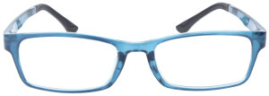 Klassische Komplettbrille TOM in Blau aus leichtem...