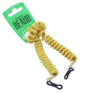 Praktisches JULBO Spiralband in Gelb - Orange mit Silikon...