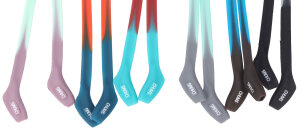 CHUMS SWITCHBACK - flexibles Silikonband mit Farbverlauf in Hellbraun - Mint - Lila