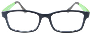 Grün-Schwarze TR90-Komplettbrille LIONEL in zeitlosem Design mit individueller Stärke