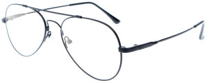 Schwarze M-Titan-Komplettbrille WILMAR in moderner...