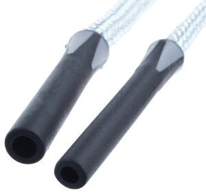 Hochwertiges Brillenband von JULBO in Schwarz mit Stopper und Tube - Endstück mit 5,5 mm Öffnung