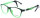 Grün-Schwarze Brillenfassung für Kinder SP-0007C mit 180° Scharnier aus flexiblen Kunststoff
