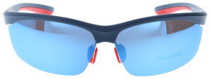 Sportliche Sonnenbrille in Dunkelblau / Rot - OMEGA OPTIX...