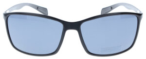 Sportliche Sonnenbrille in Schwarz mit auffälligen Bügeln - OMEGA OPTIX SPORT001 C1