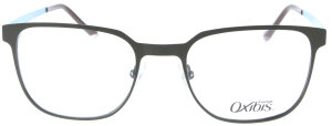 Vollrand - Brillenfassung von Oxibis PN2 C4 aus Metall in Braun / Blau