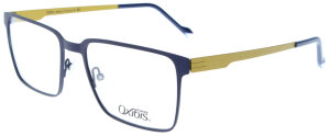 Dunkelblaue Brillenfassung PN1 C5 von Oxibis aus Metall...