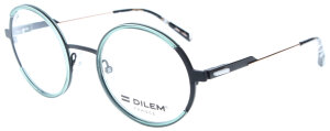 Stylische Brillenfassung STE115 von DILEM France in...
