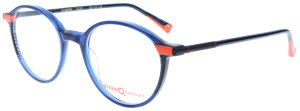 Kunststoff - Brillenfassung Etnia Barcelona CLASSEN BLOG in Blau mit Federscharnier