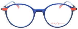 Kunststoff - Brillenfassung Etnia Barcelona CLASSEN BLOG in Blau mit Federscharnier