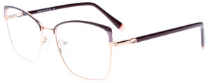 Violette Damen-Komplettbrille USCHI in stylischer Cateye-Form mit individueller Sehstärke
