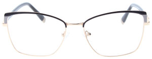 Schwarze Damen-Komplettbrille USCHI in stylischer...