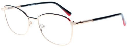 Damen - Komplettbrille ILSE in Rot mit farblichen Highlights und individueller Sehstärke