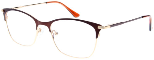 Goldene Damenbrille SABINE im eleganten Design mit individueller Sehstärke