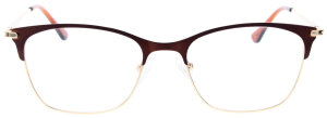 Goldene Damenbrille SABINE im eleganten Design mit...