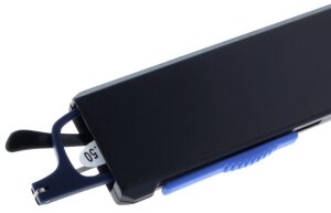 RSPECXS SLIDE READER - blaue Fertiglesebrille inklusive Etui mit Schiebemechanismus