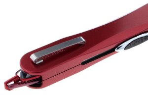 Praktische i-Mag MINI Lesehilfe mit funktionellen Etui in Rot