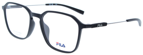 Flexible FILA Kunststoff-Brillenfassung VFI535 0U28 in mattem Schwarz