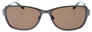 Moderne Brille "NICOLE" in Braun/Grün mit...