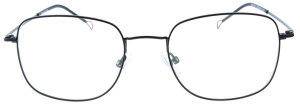 Schwarze Brille ANNA mit extra schmalem Rahmen - optional...