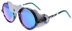 Runde JULBO - Sonnenbrille FREEMONT in Havanna/Grau mit...