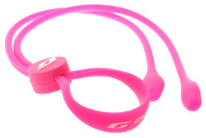 Pinkes JULBO Brillenband aus Silikon mit effektivem Stopper