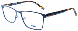 Sportliche Herren-Brillenfassung FILA VFI711 08KA mit Federscharnier in Dunkelblau