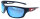 Sportliche Sonnenbrille in Schwarz mit roten Akzenten - OMEGA OPTIX SPORT006 C1 P