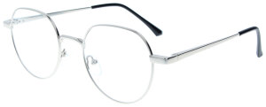 Silberne Panto-Bifokalbrille TERRY wahlweise mit...