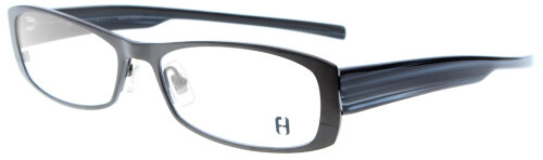 Stilvolle Brillenfassung SUPER SPICE von FreudenHaus in Gun aus hochwertigen Titan