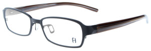 Moderne Vollrand - Brillenfassung AMY von FreudenHaus in Dunkelgrau aus Metall