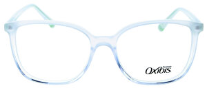 Kunststoff - Brillenfassung von OXIBIS CO2 C4 in Transparent - Grün