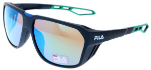Sport - Sonnenbrille FILA SFI722 7U4V in Blau - metallic /  Matt mit verspiegelten Gläsern